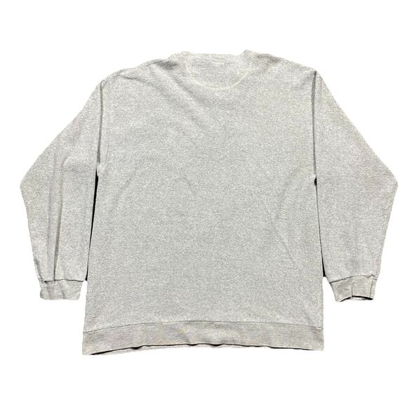 80s Prairie Mountain Mt Rushmore Crewneck L Gray USA Made 100 Cotton Buffalo - Picture 6 of 12